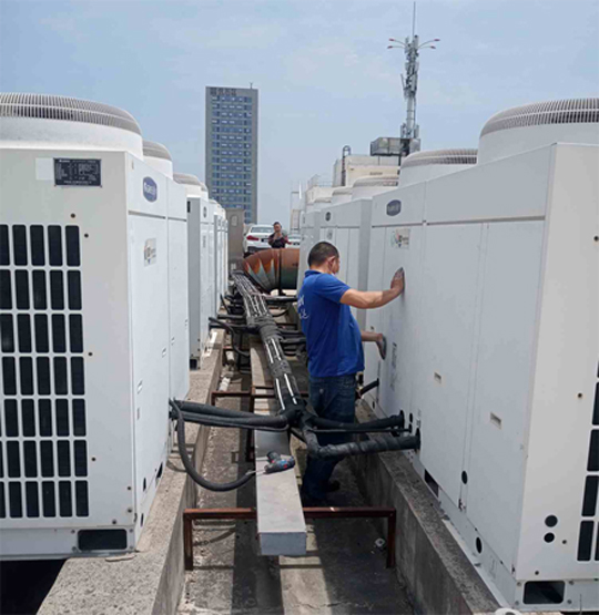 壤塘中央空调制热和不制冷系统维修方法